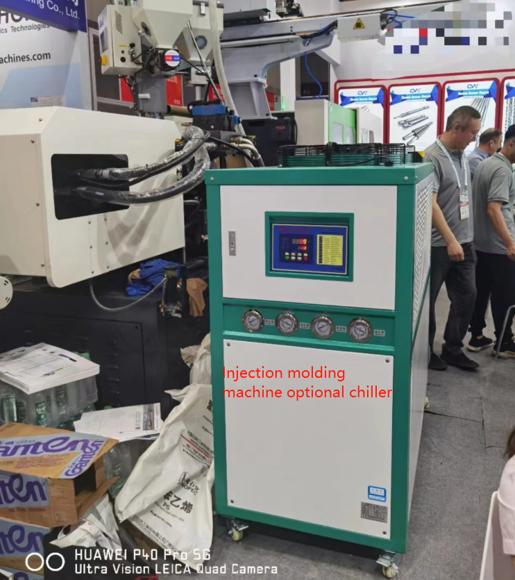 Berapa banyak daya chiller yang cocok dengan mesin cetak injeksi 640T-800T 10HP Chiller